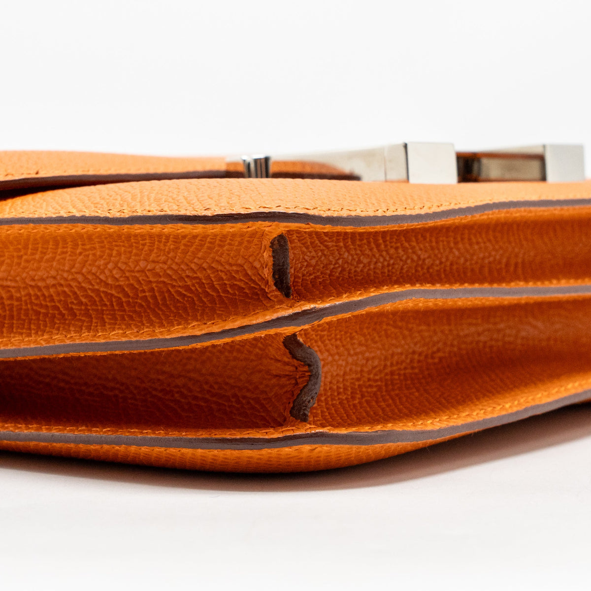 Hermes mini constance epsom orange SHW