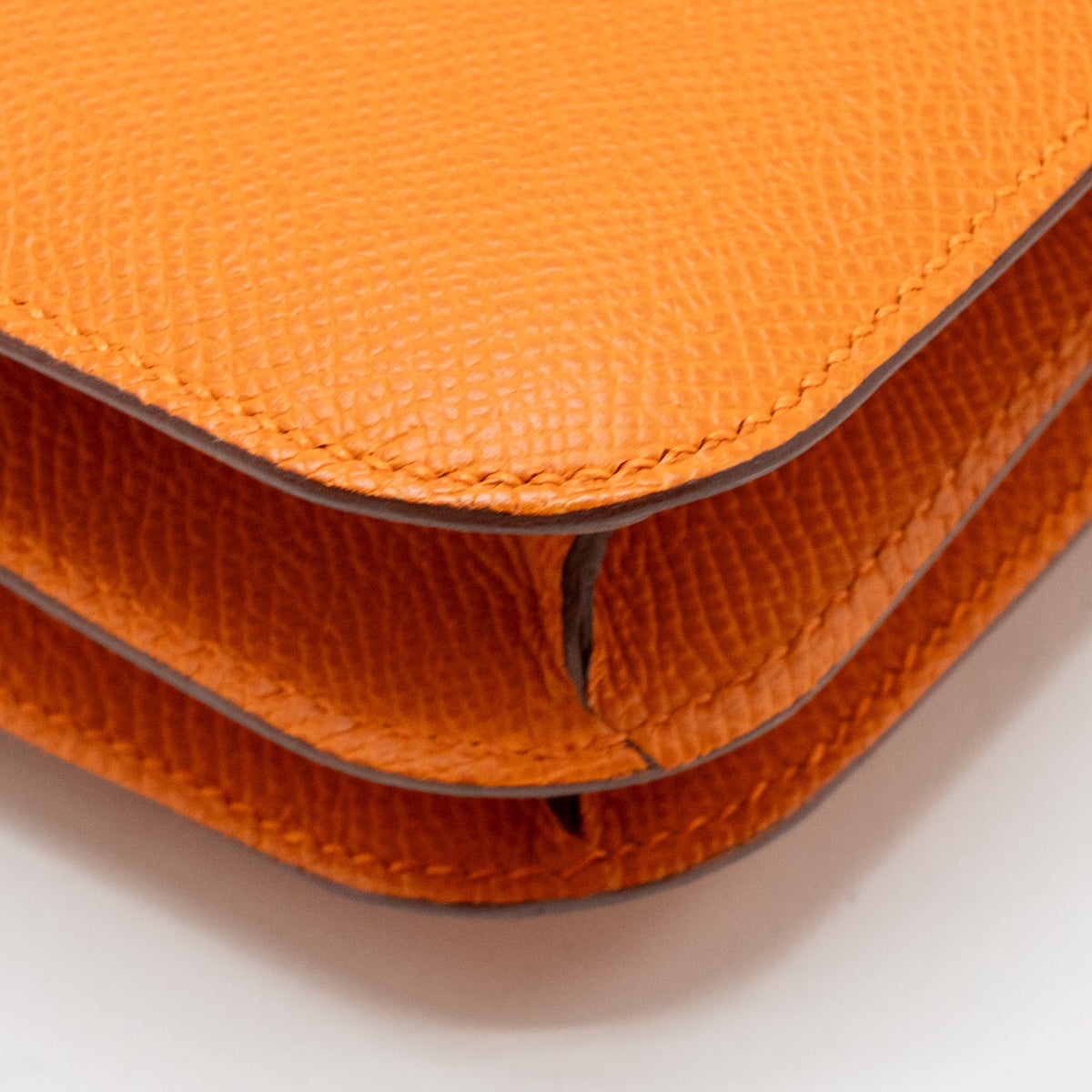 Hermes mini constance epsom orange SHW