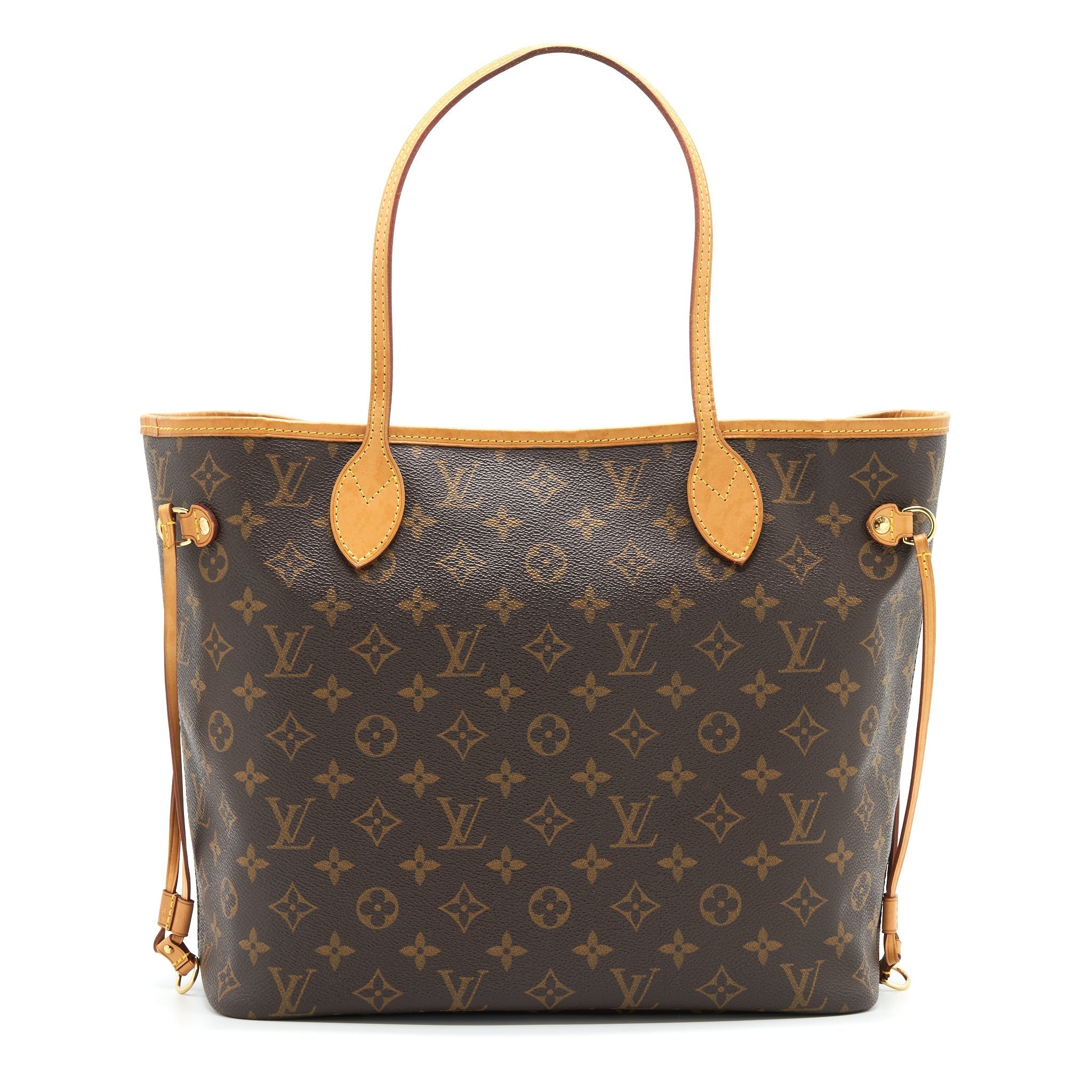 LOUIS VUITTON NEVERFULL MM MONOGRAM CANVAS BEIGE