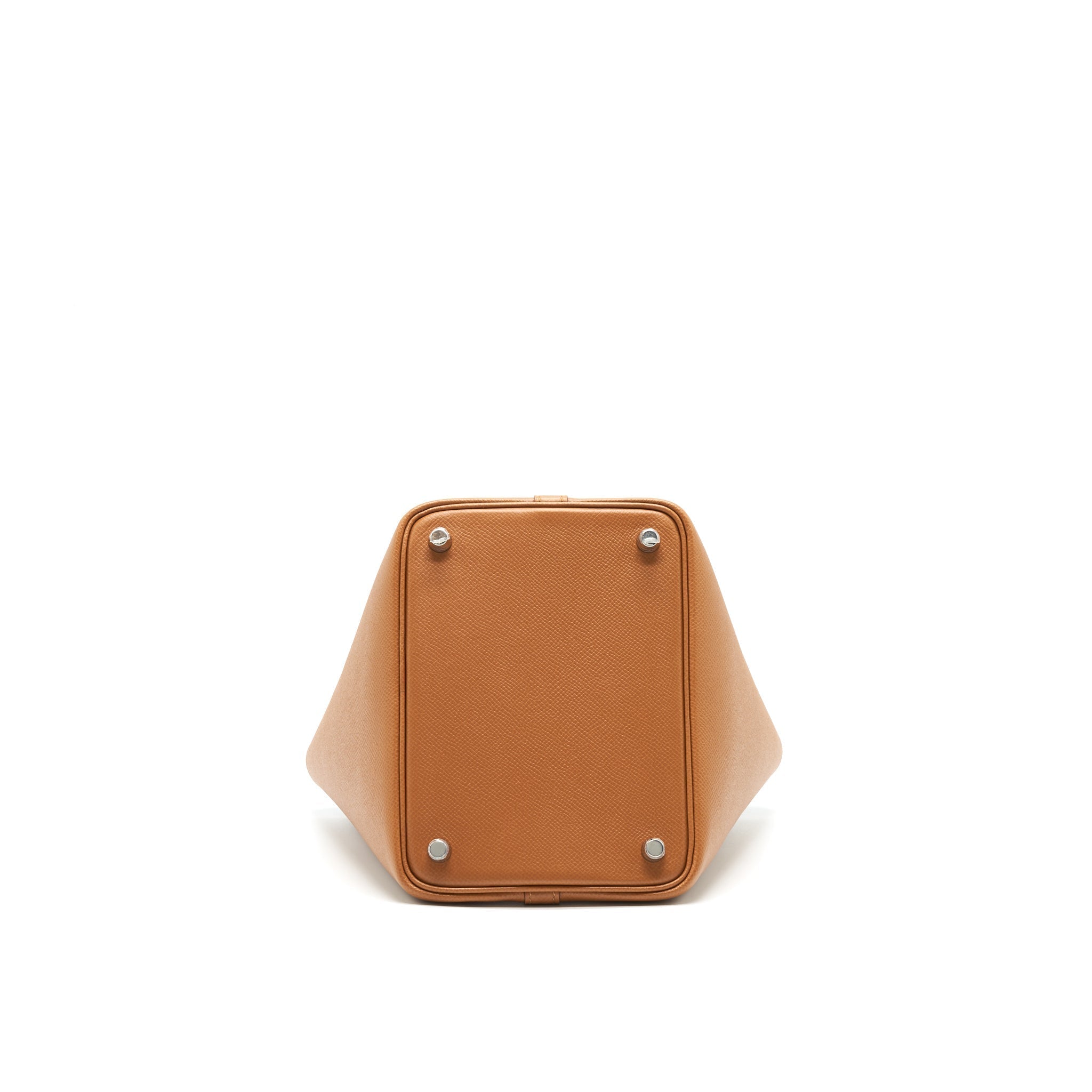 HERMES PICOTIN18 LOCK BAG GOLD / BLEU DE NORD/ ROUGE H EPSOM SHW