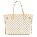 LOUIS VUITTON NEVERFULL MM DAMIER AZUR CANVAS /ROSE BALLERINE (NO INNER POUCH)