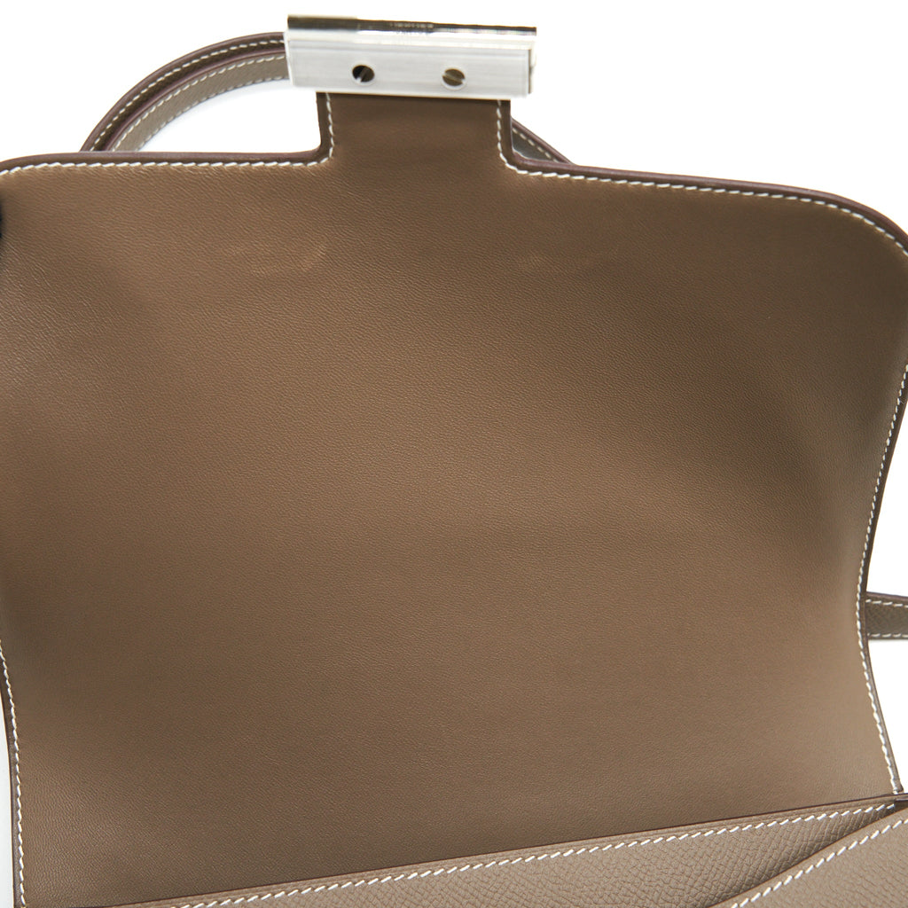 Hermes Constance 24 Epsom Etoupe SHW