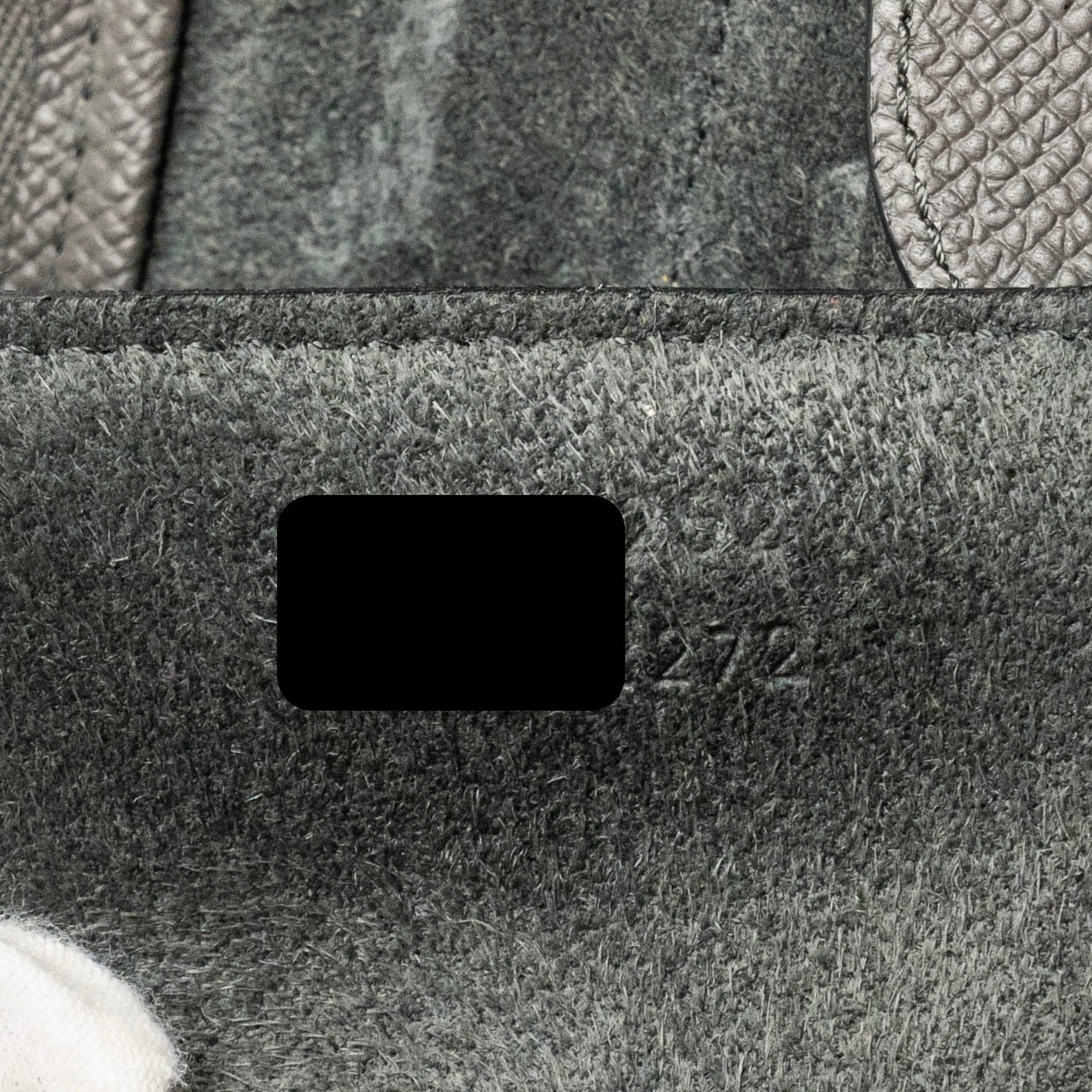 CELINE MINI BELT BAG CALFSKIN GREY GHW