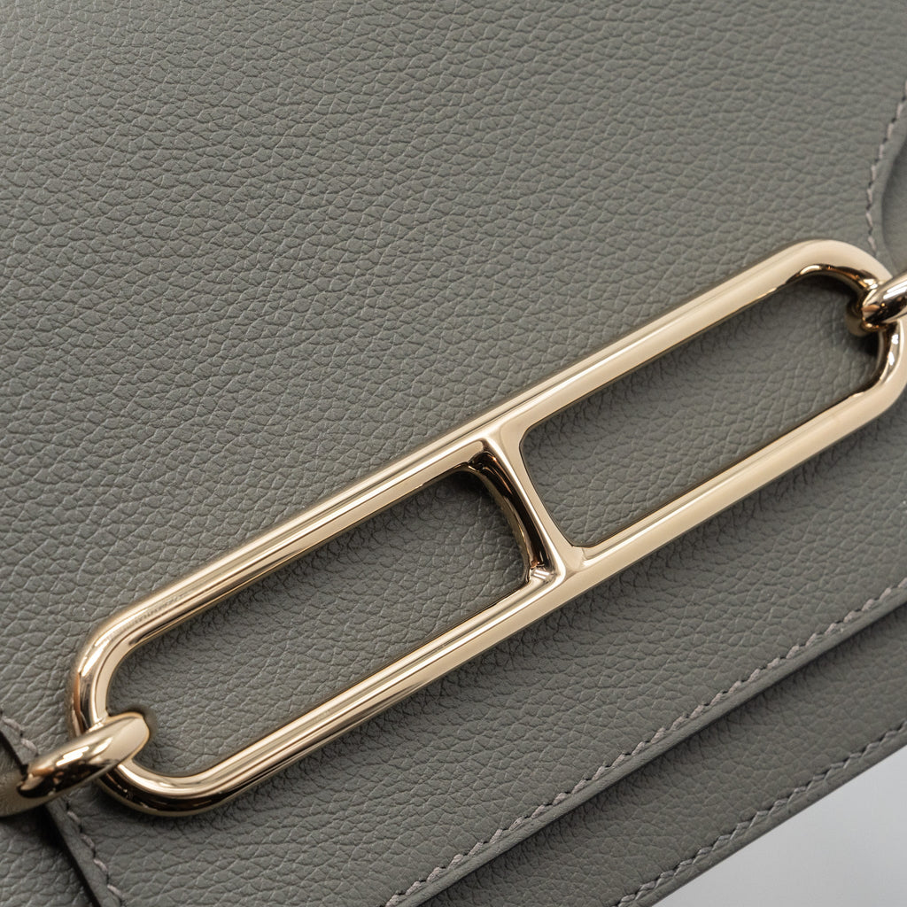 Hermes mini roulis evercolor gris Meyer LGHW