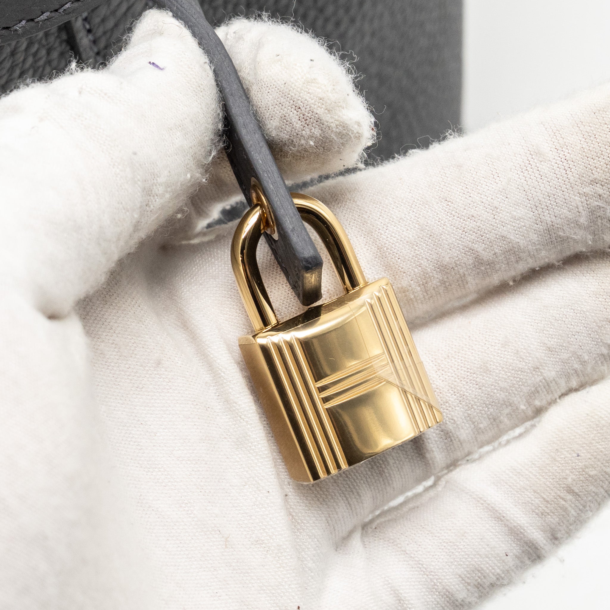 HERMES PICOTIN 18 LOCK BAG CLEMENCE ARDOISE LGHW