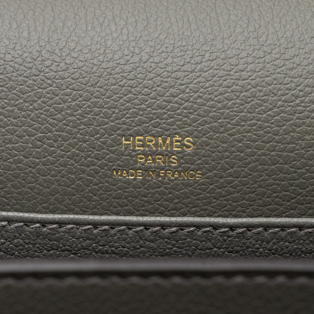 Hermes mini roulis evercolor gris Meyer LGHW