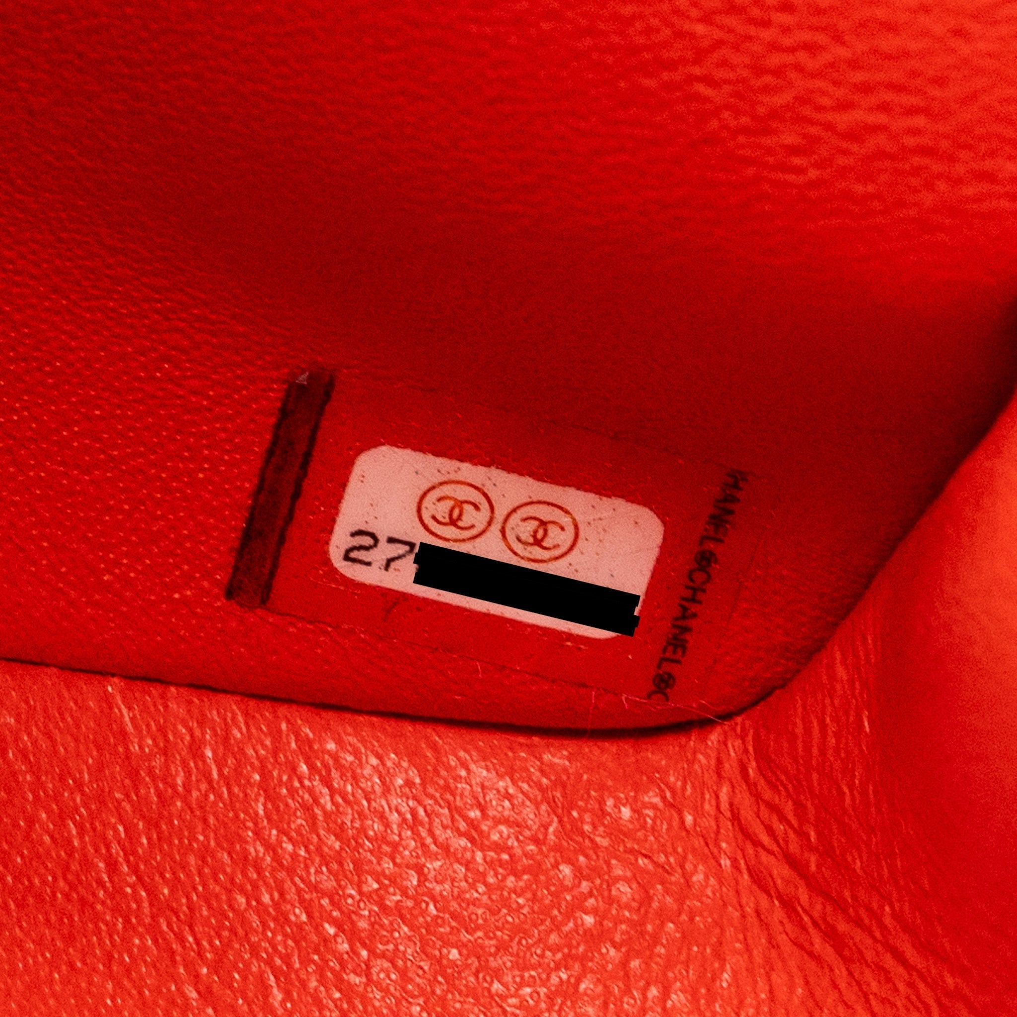 CHANEL MINI SQUARE FLAP BAG LAMBSKIN CORAL PINK GHW