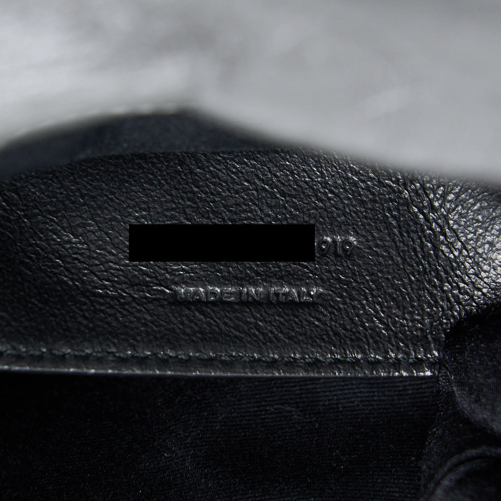 SAINT LAURENT/YSL NIKI BABY DARK GREY WITH GREY HARDWARE
