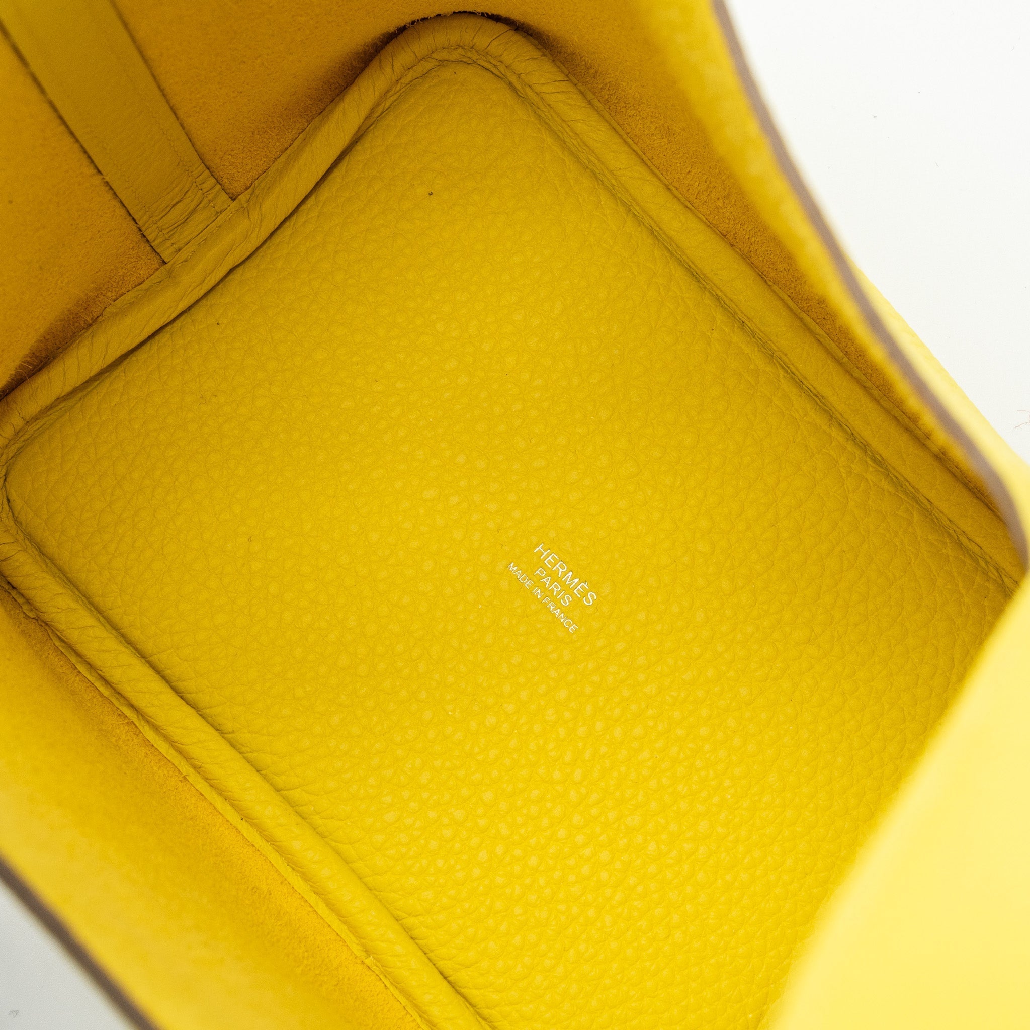 HERMES PICOTIN 18 LOCK BAG CLEMENCE LIME SHW