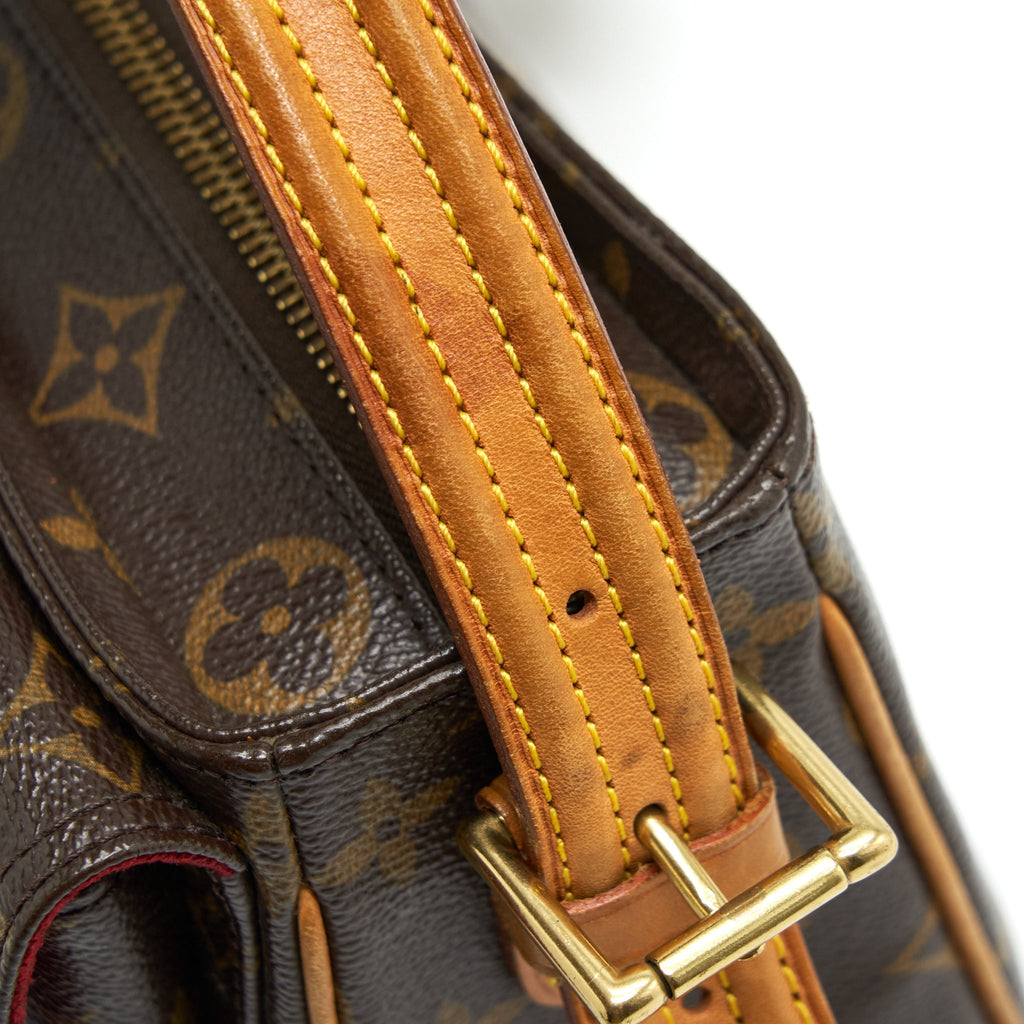 LOUIS VUITTON VINTAGE MONOGRAM SHOULDER BAG GHW