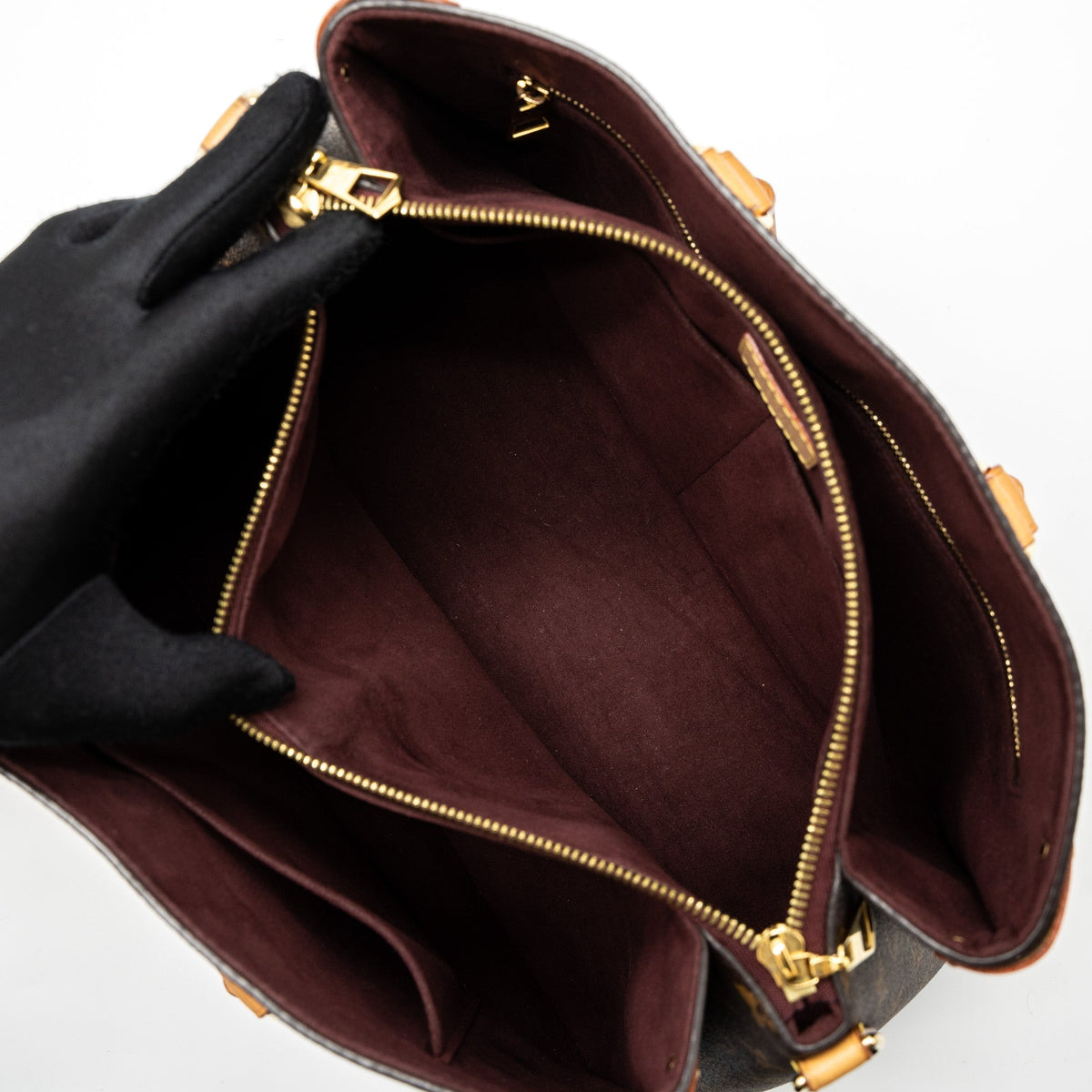 LOUIS VUITTON SOUFFLOT MM MONOGRAM CANVAS GHW (NEW VERSION)