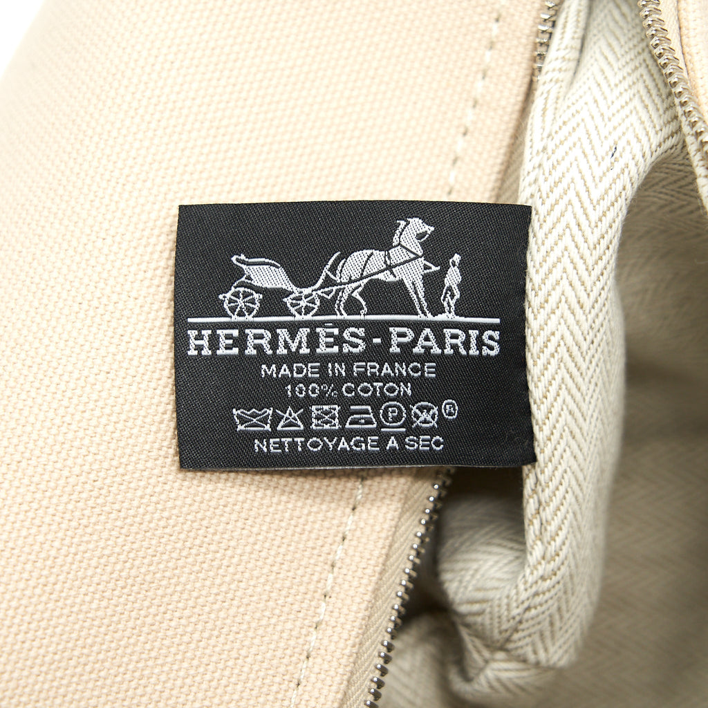 HERMES TROUSSE DE TOILETTE BRIDE A BRAC NATUREL SHW