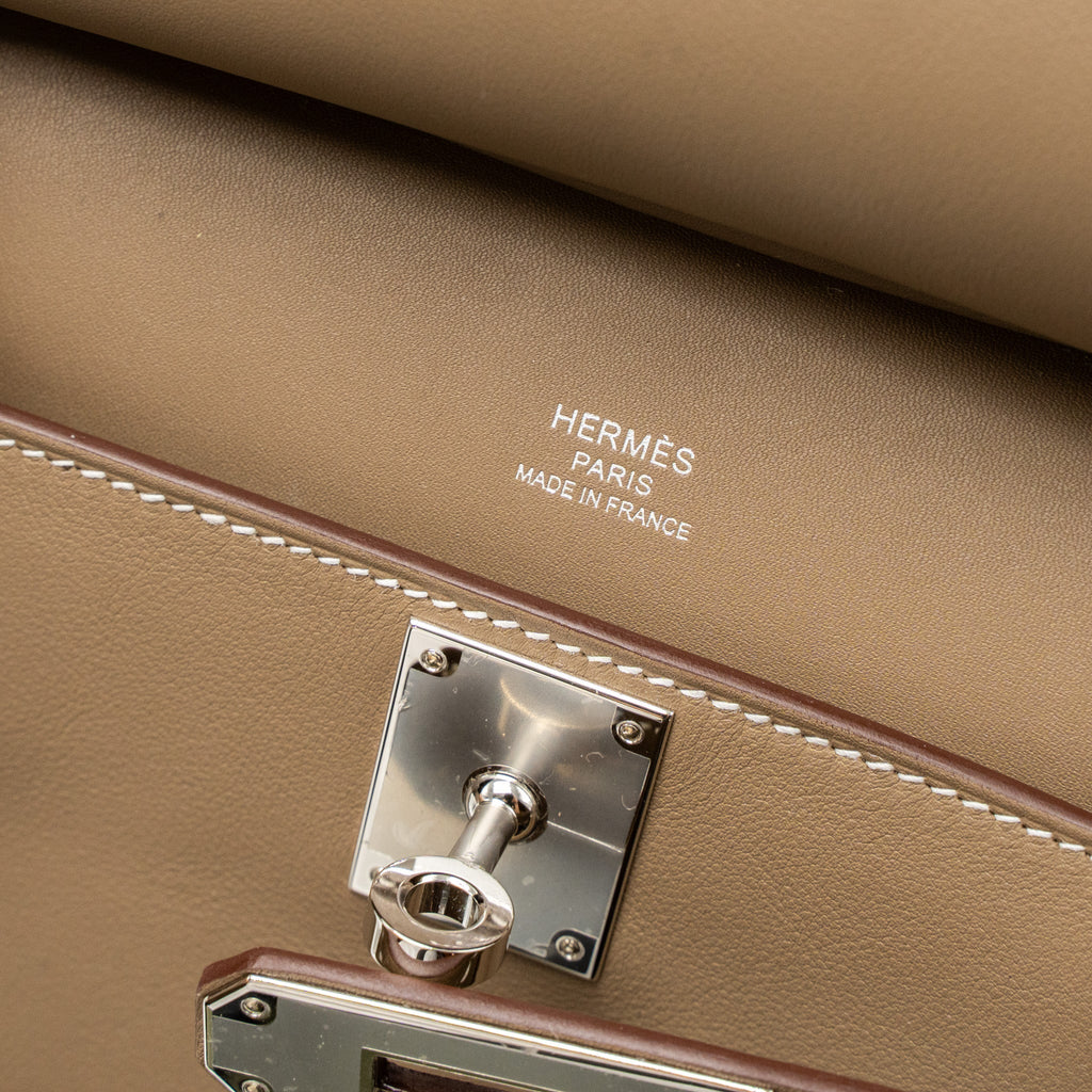 Hermes Mini Jypsiere Swift Etoupe SHW