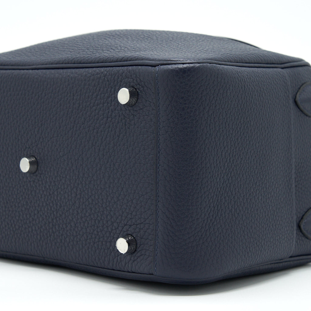 Hermes Lindy 26 Clemence Blue Nuit SHW