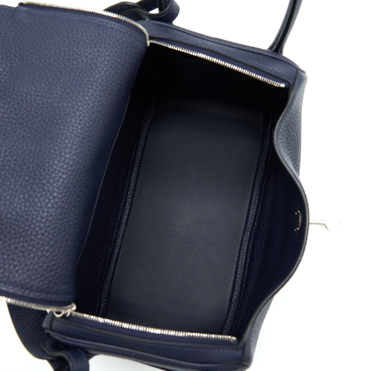 Hermes Lindy 26 Clemence Blue Nuit SHW