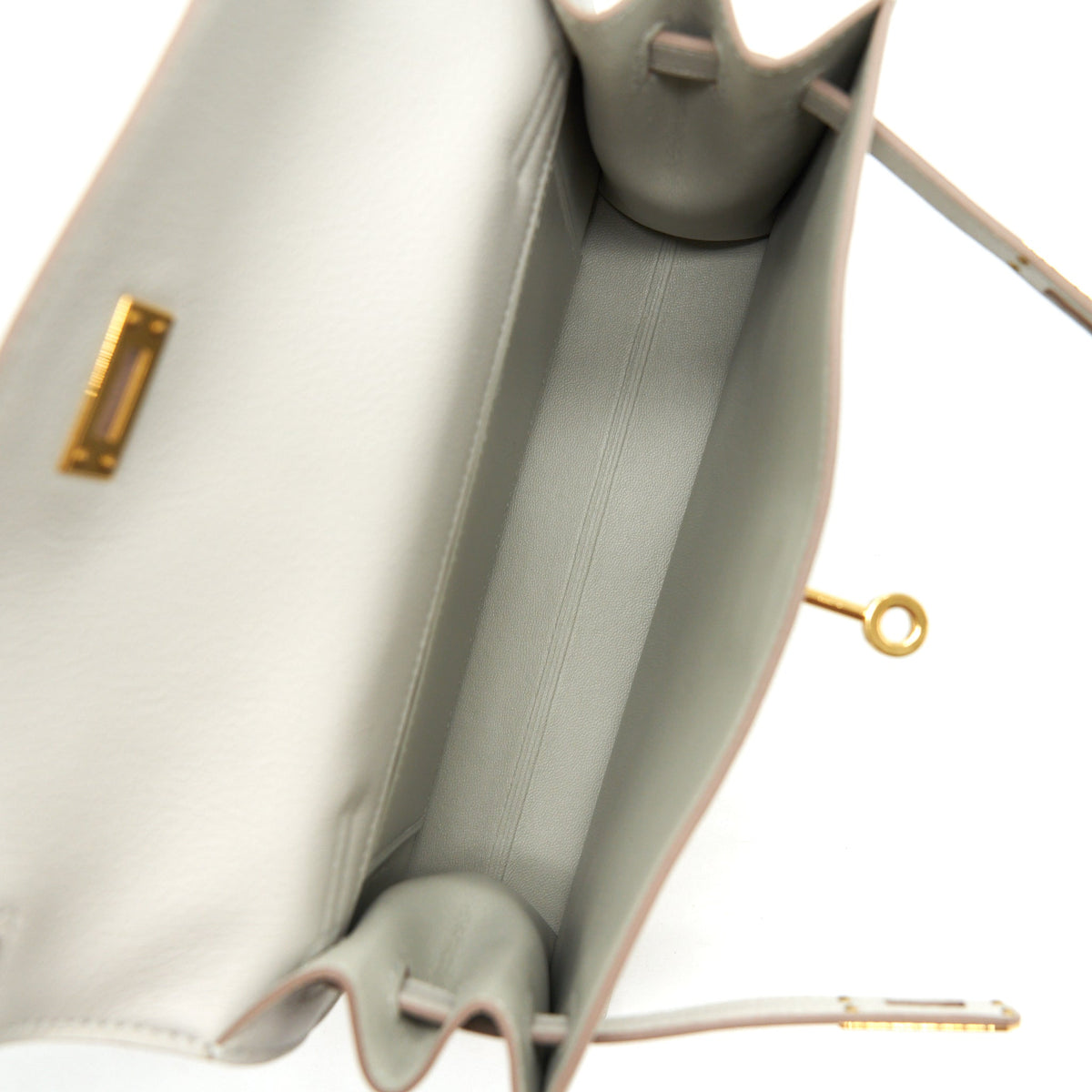 Hermes Kelly Danse Evercolor Gris Peale GHW