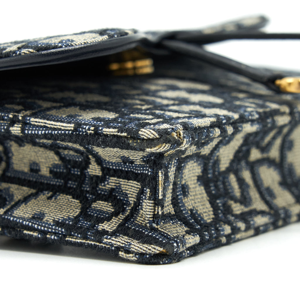 DIOR SADDLE BELT POUCH OBLIQUE GHW
