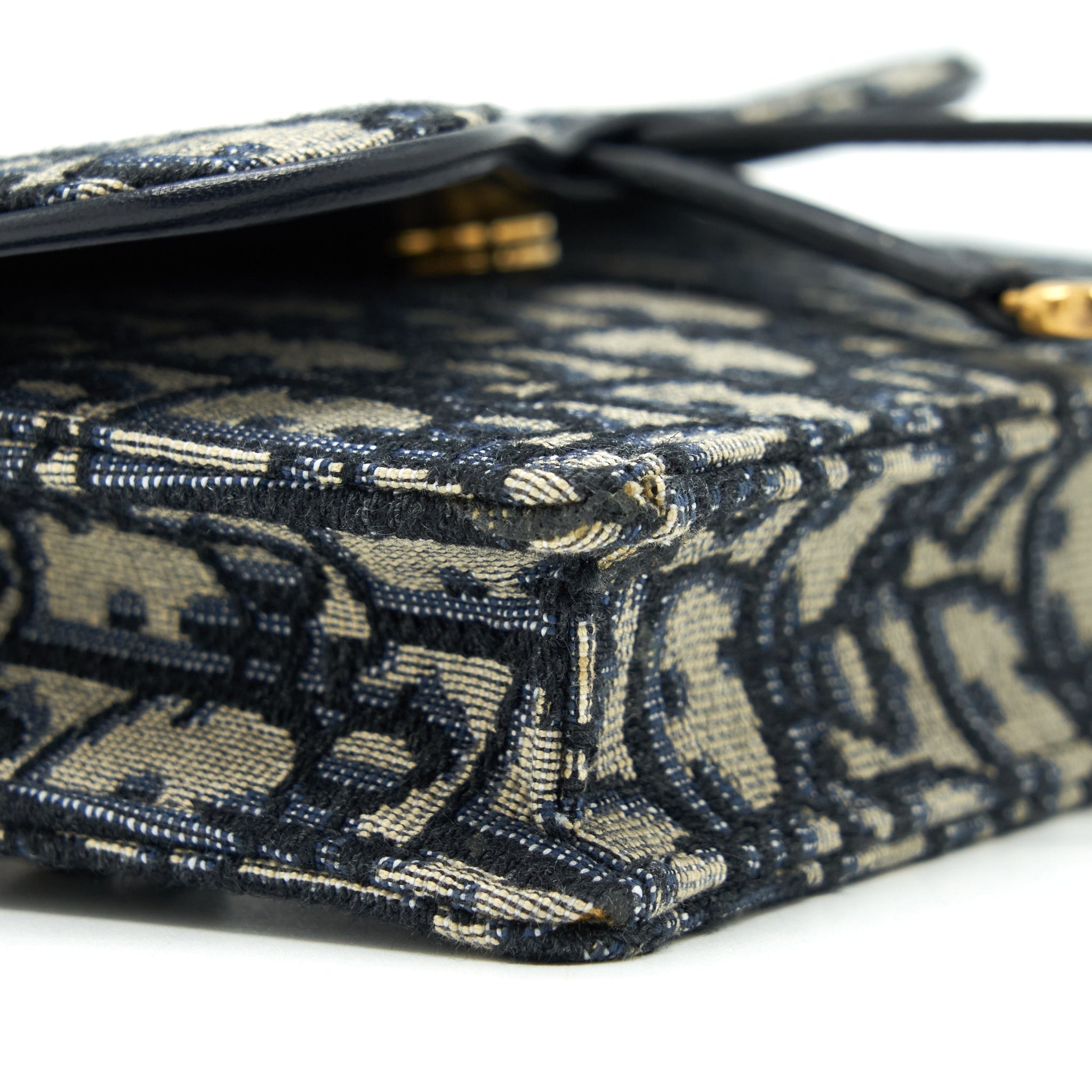 DIOR SADDLE BELT POUCH OBLIQUE GHW