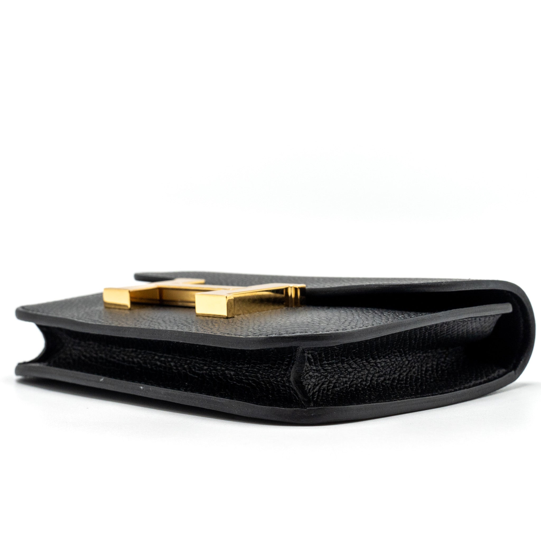 HERMES CONSTANCE SLIM EPSOM BLACK GHW