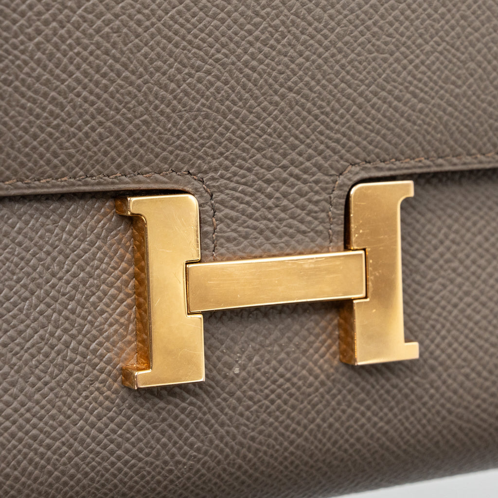 Hermes constance to Go epsom gris etain RGHW