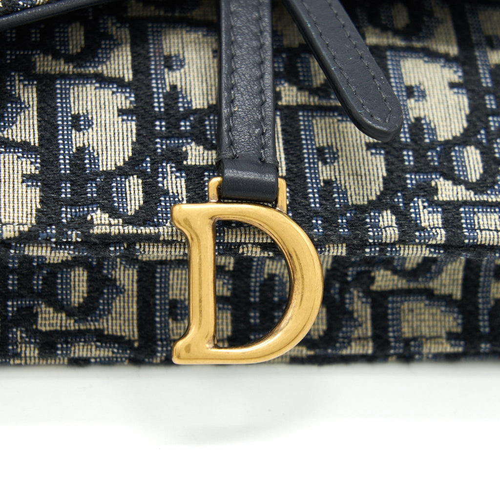DIOR SADDLE BELT POUCH OBLIQUE GHW