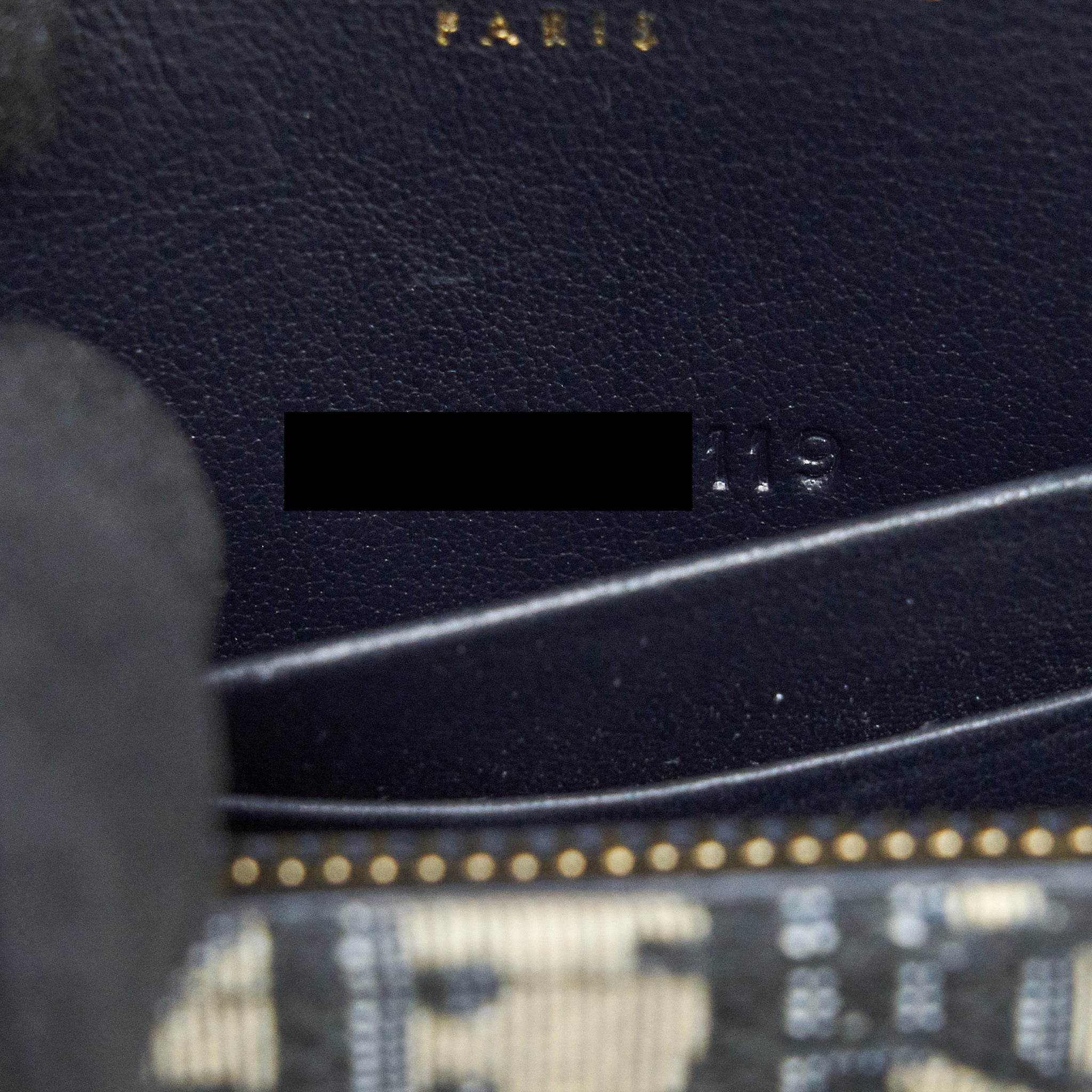 DIOR SADDLE BELT POUCH OBLIQUE GHW