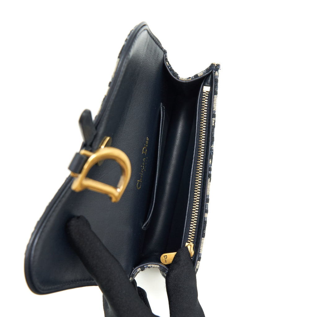 DIOR SADDLE BELT POUCH OBLIQUE GHW