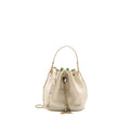 Bvlgari Serpenti Forever Bucket Bag Calfskin White/Green LGHW