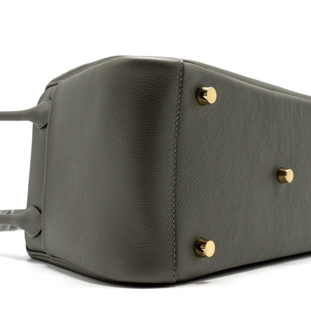 HERMES LINDY 26 EVERCOLOR GRIS MEYER GHW