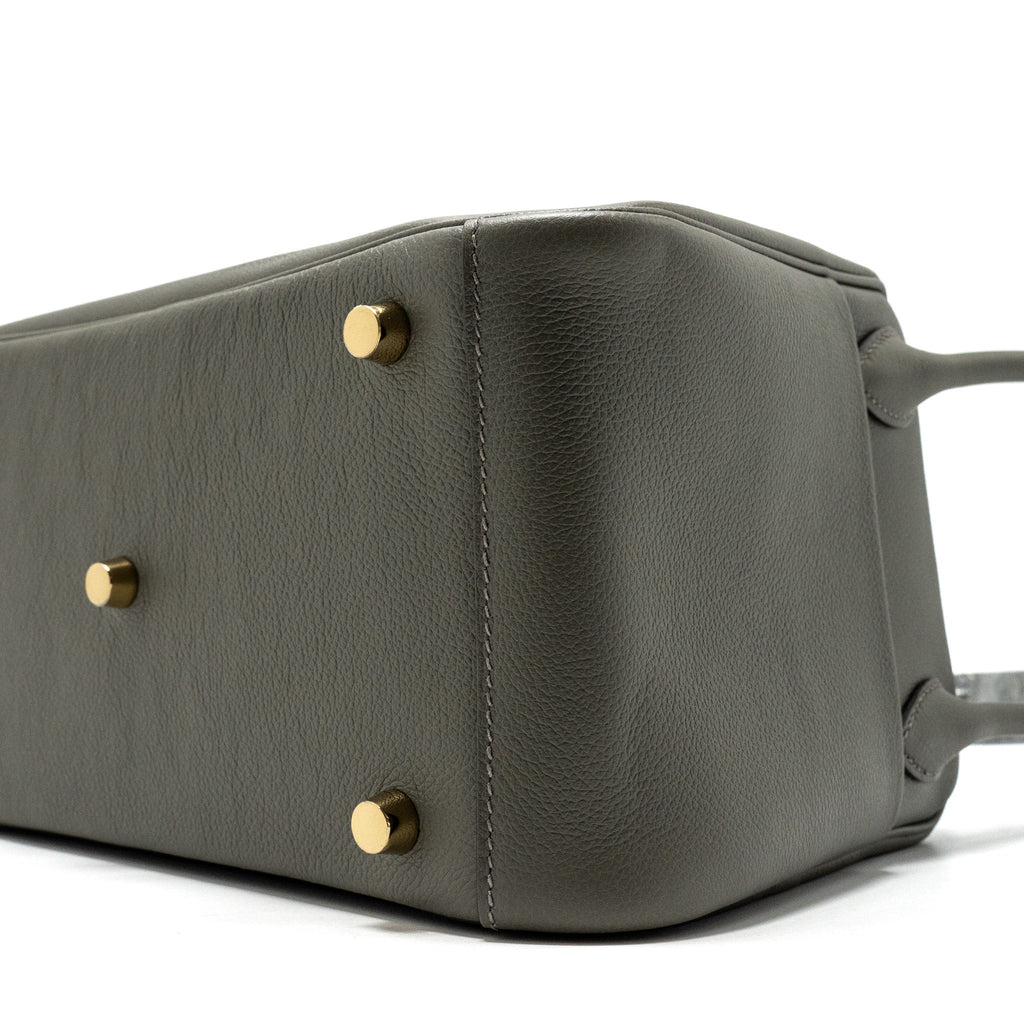 HERMES LINDY 26 EVERCOLOR GRIS MEYER GHW