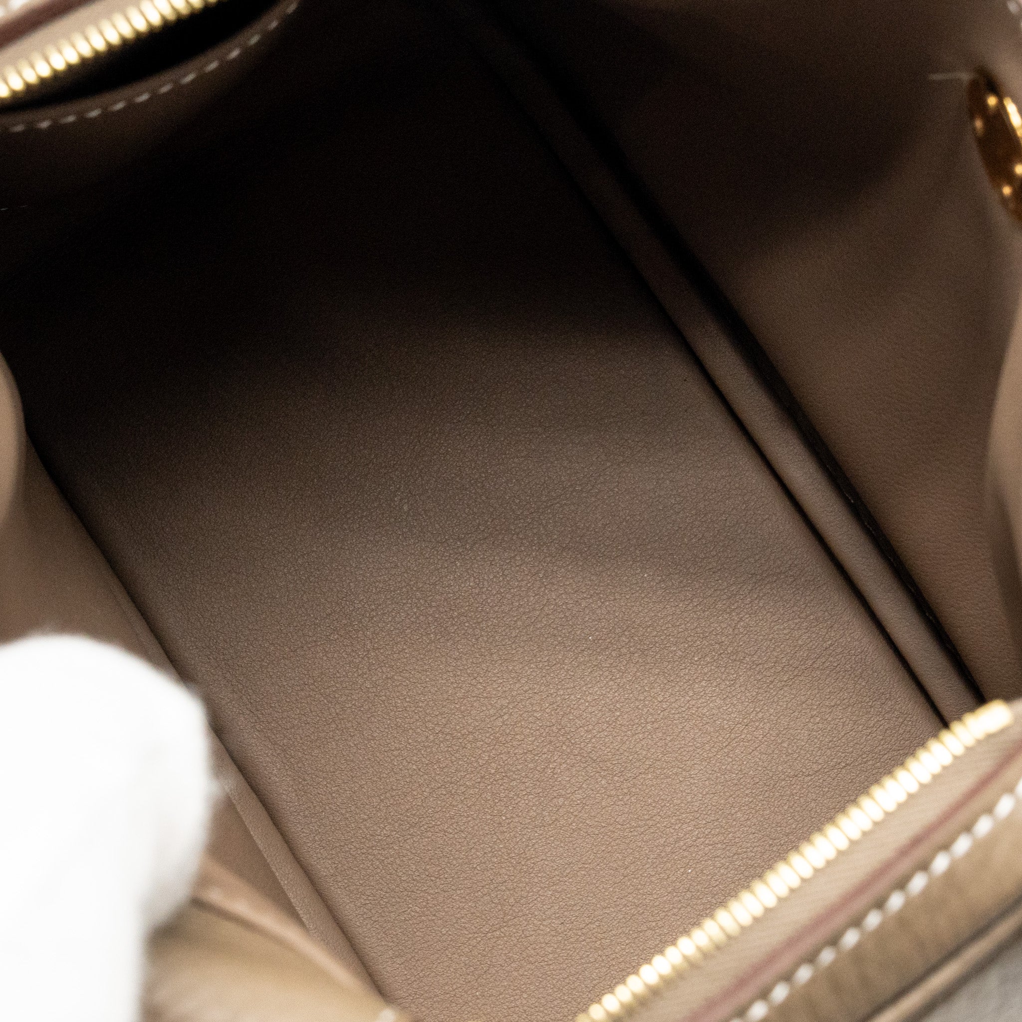 HERMES MINI LINDY II CLEMENCE ETOUPE GHW