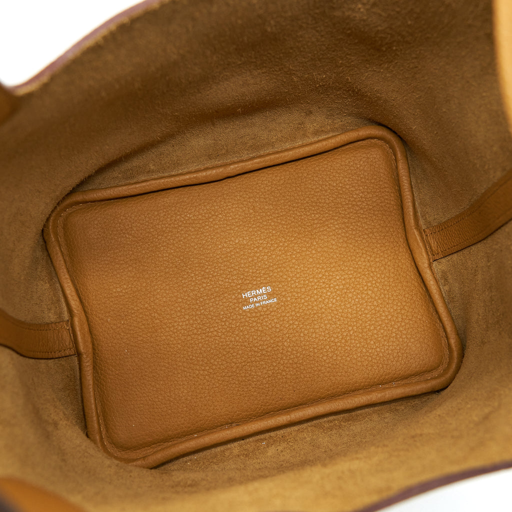 HERMES PICOTIN 18 LOCK BAG TAURILLON MAURICE SESAME SHW