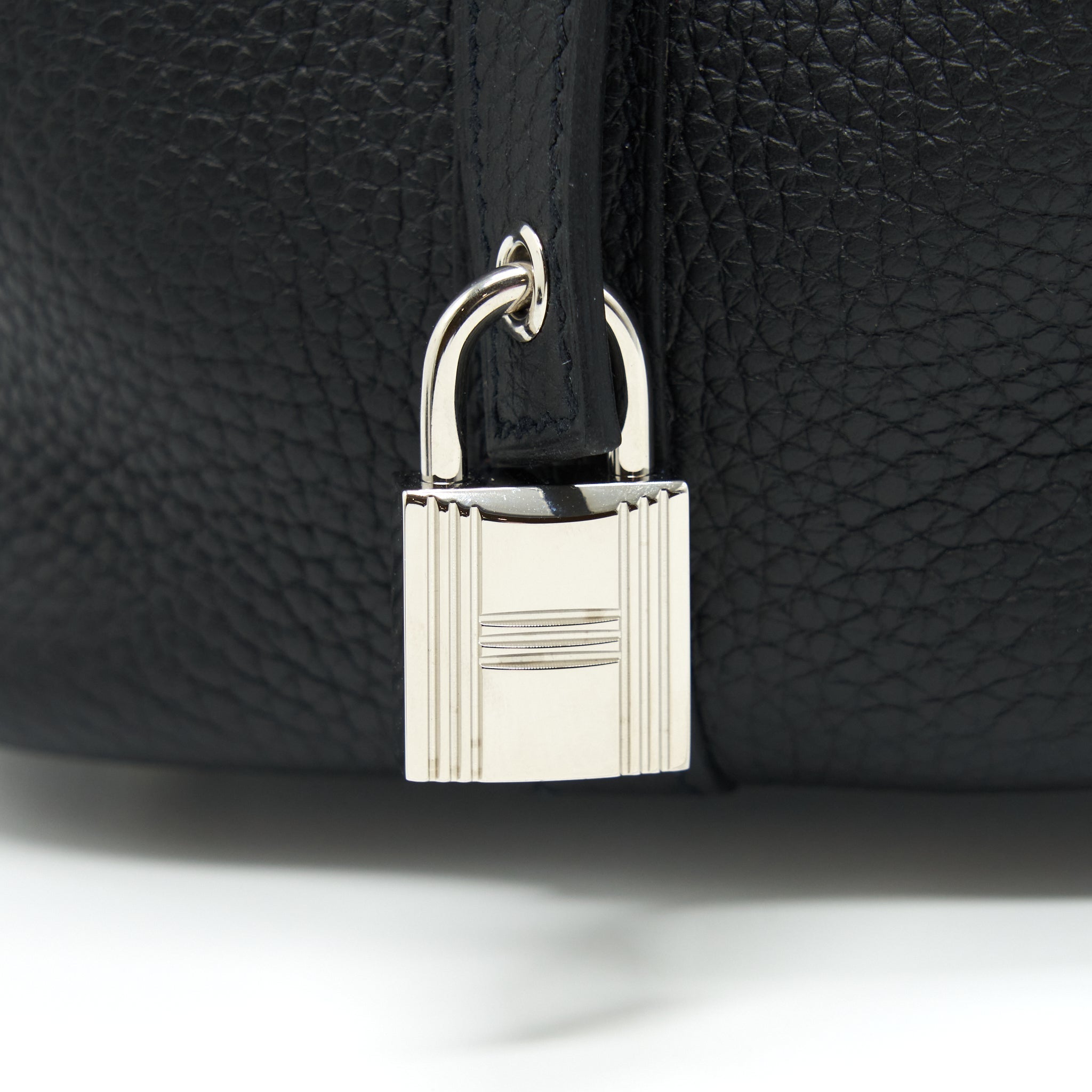 HERMES PICOTIN 18 LOCK BAG BLACK SHW
