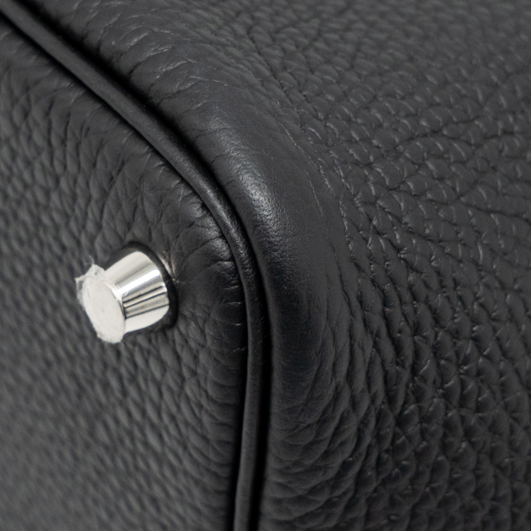 HERMES PICOTIN 18 LOCK BAG CLEMENCE BLACK SHW