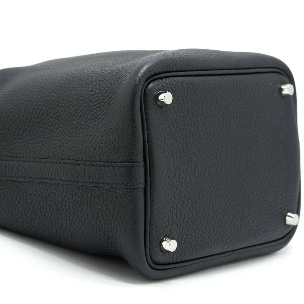 HERMES PICOTIN 18 LOCK BAG BLACK SHW