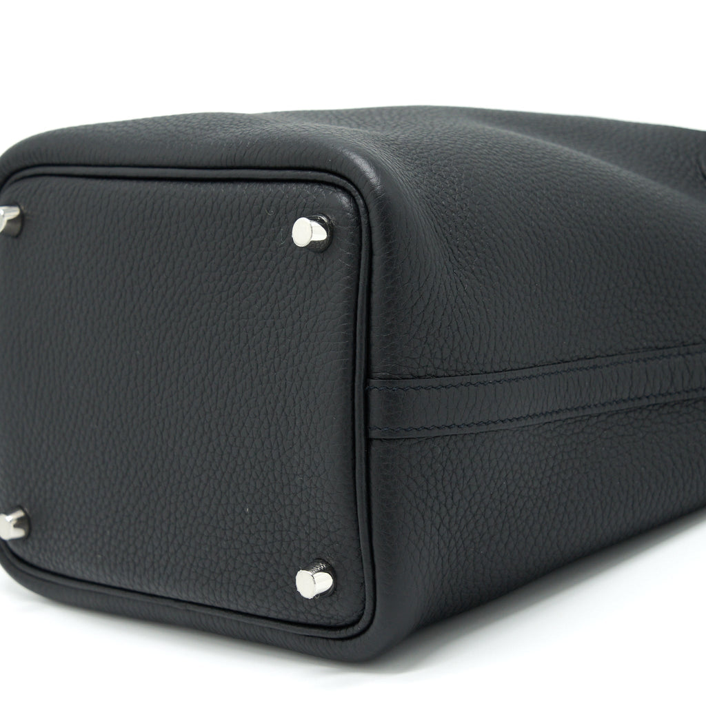 HERMES PICOTIN 18 LOCK BAG BLACK SHW