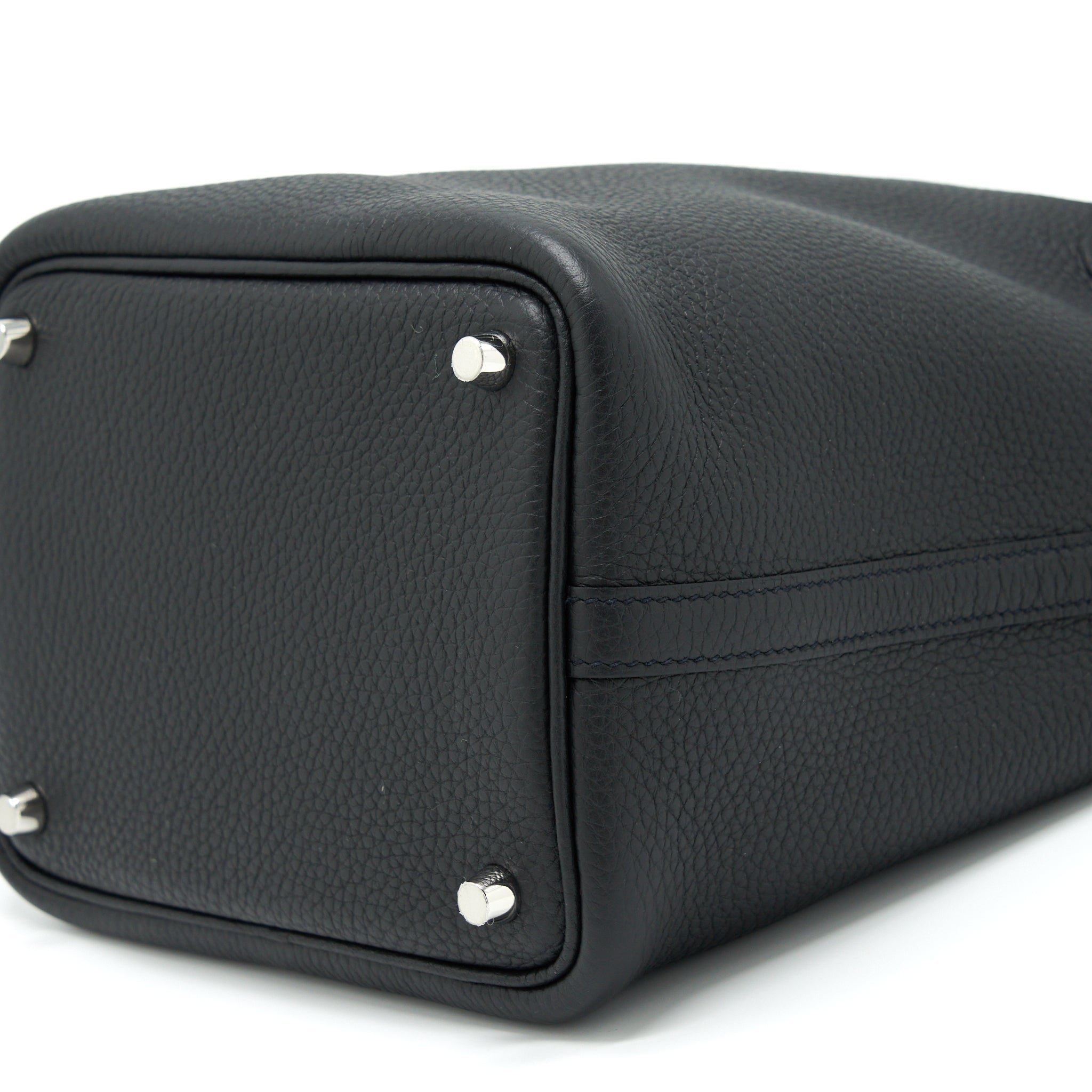HERMES PICOTIN 18 LOCK BAG BLACK SHW