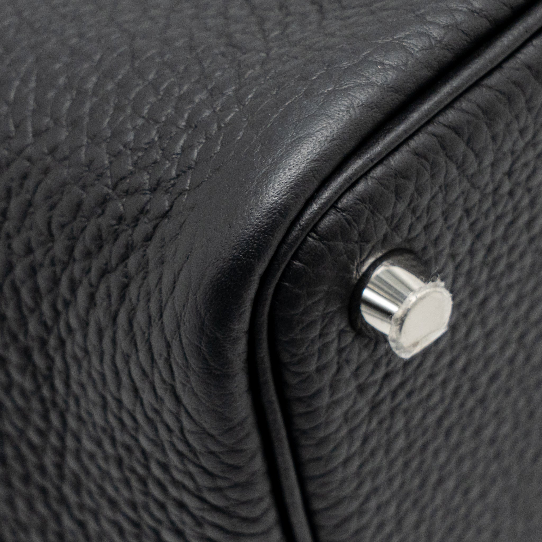 HERMES PICOTIN 18 LOCK BAG CLEMENCE BLACK SHW