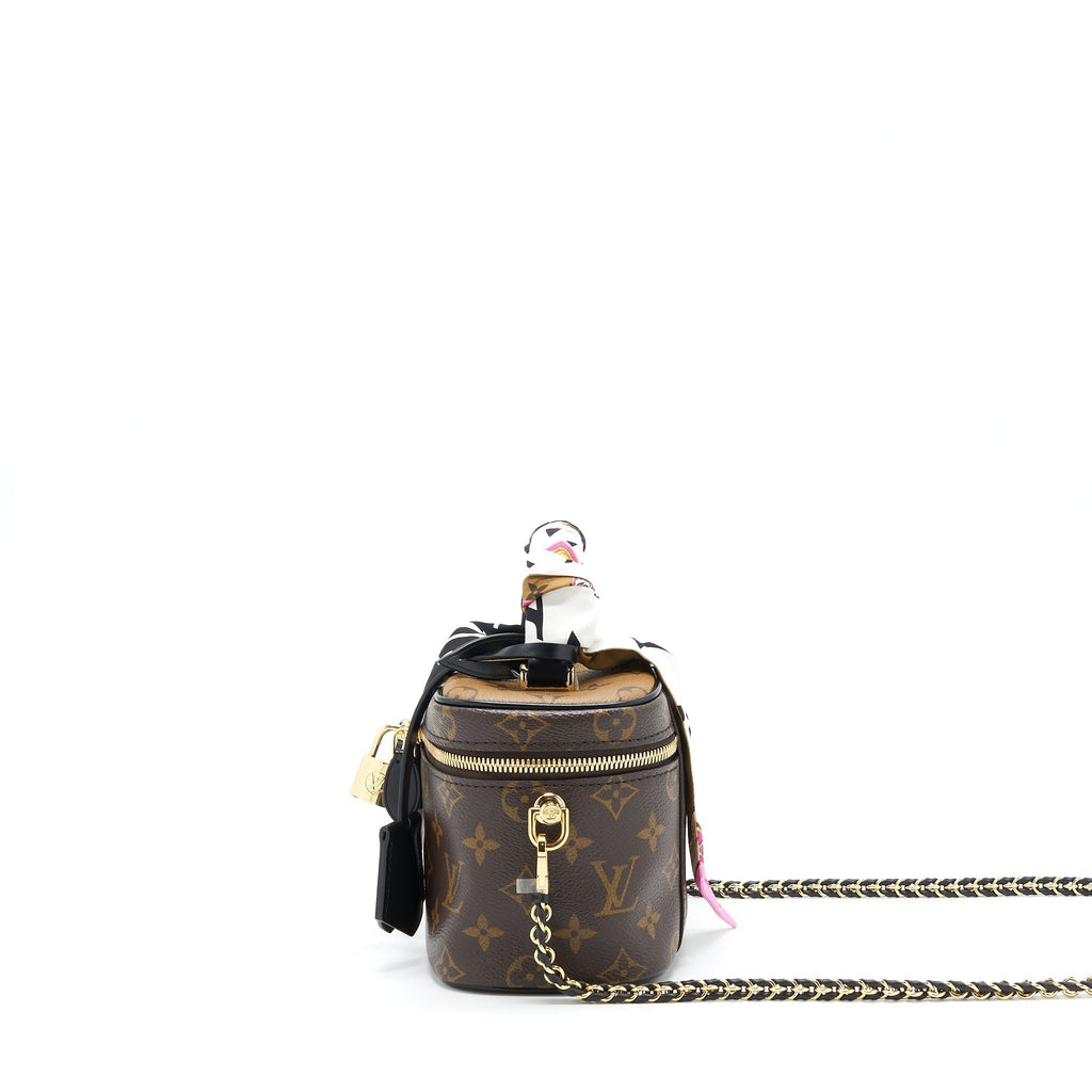 LOUIS VUITTON VANITY PM MONOGRAM CANVAS YEAR 2021 WITH AN EXTRA TWILLY