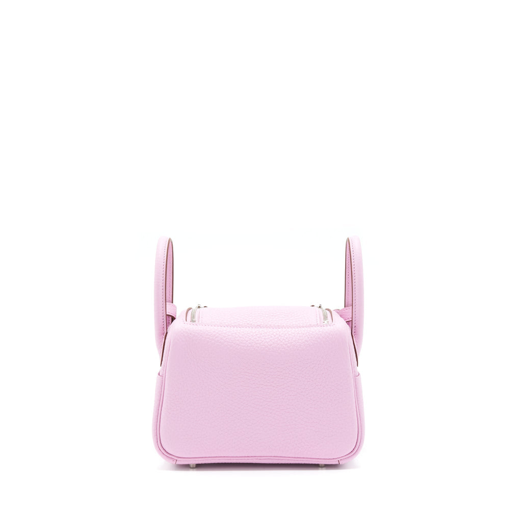 HERMES MINI LINDY CLEMENCE X9 MAUVE SYLVESTRE SHW