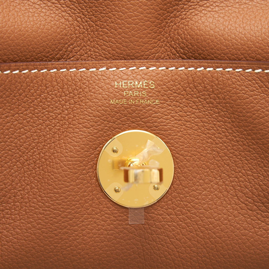 HERMES LINDY 26 EVERCOLOR GOLD GHW