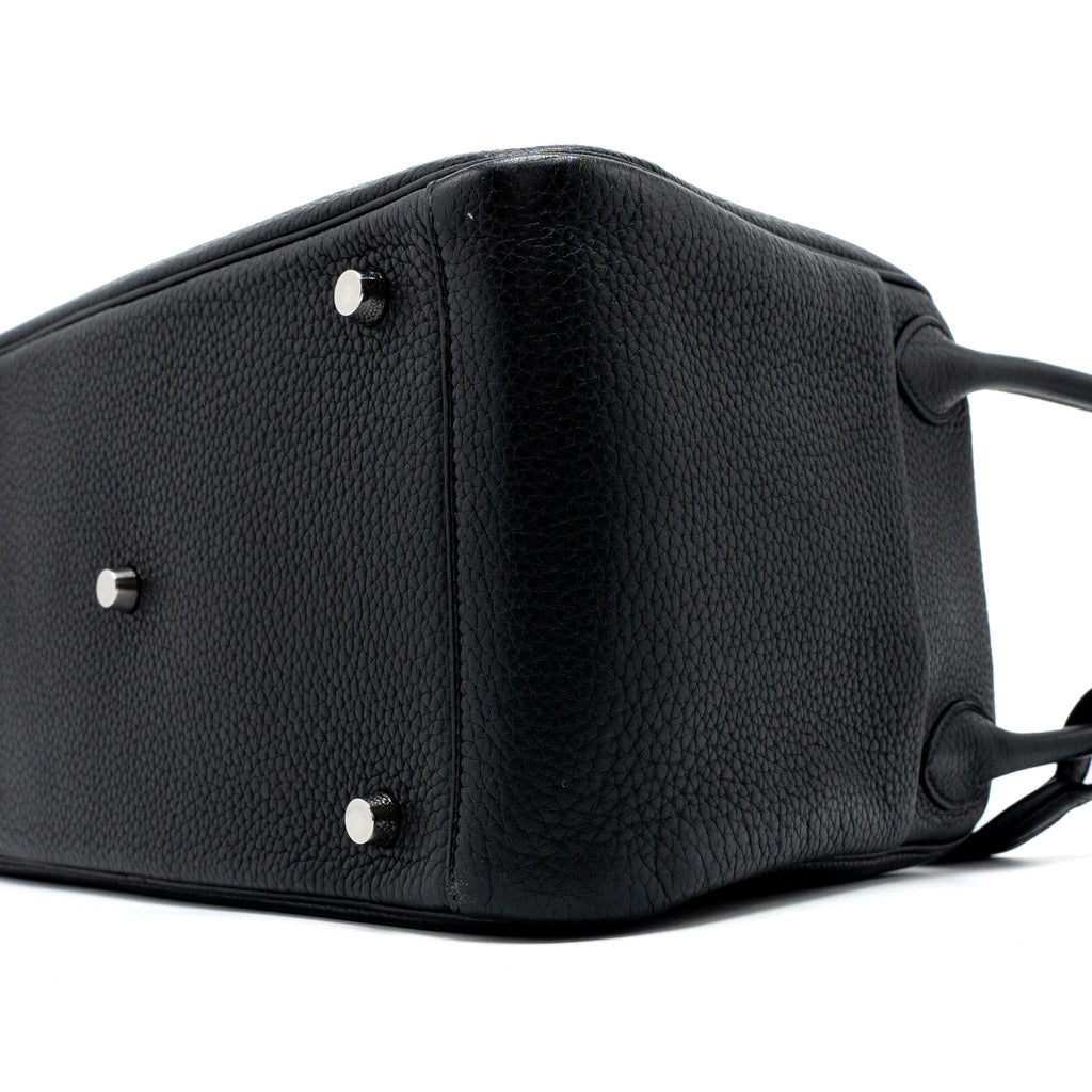 Hermes Lindy 30 Clemence Black SHW