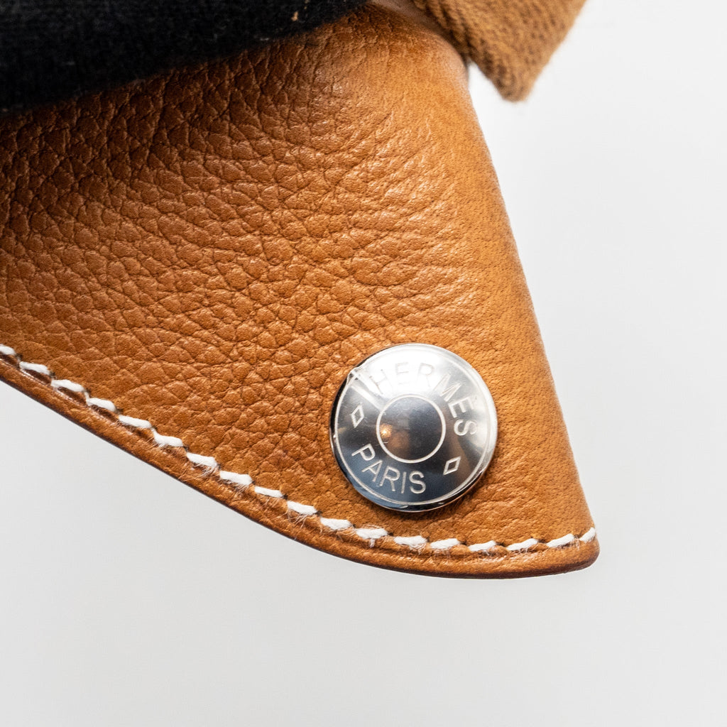 HERMES VIDEPOCHES BAG BARENIA FAUBOURG FAUVE SHW