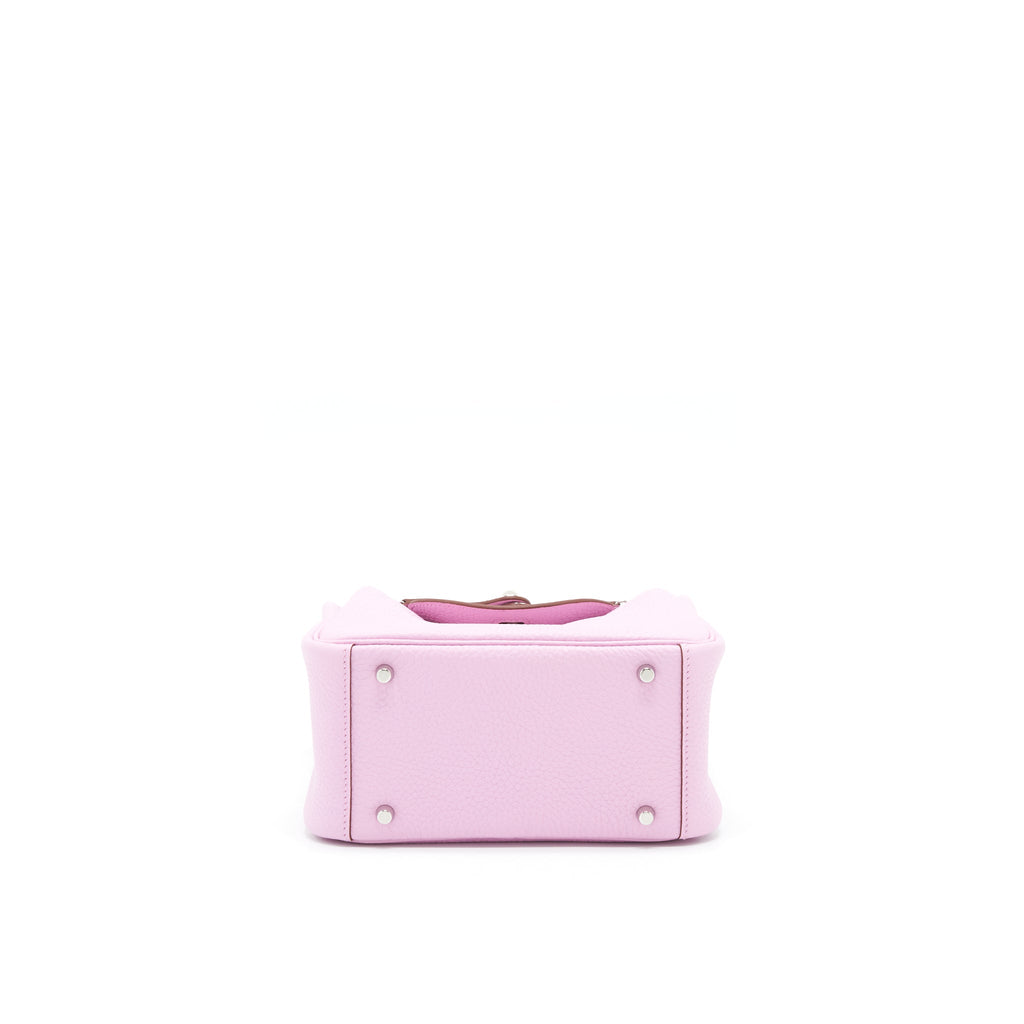 HERMES MINI LINDY CLEMENCE X9 MAUVE SYLVESTRE SHW