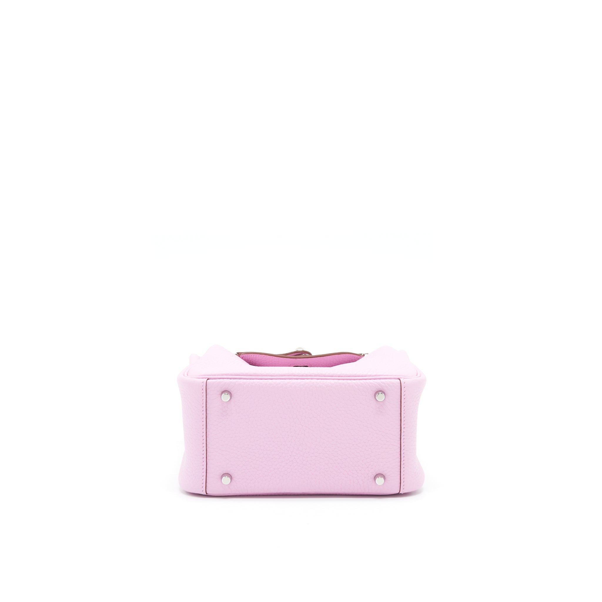 HERMES MINI LINDY CLEMENCE X9 MAUVE SYLVESTRE SHW
