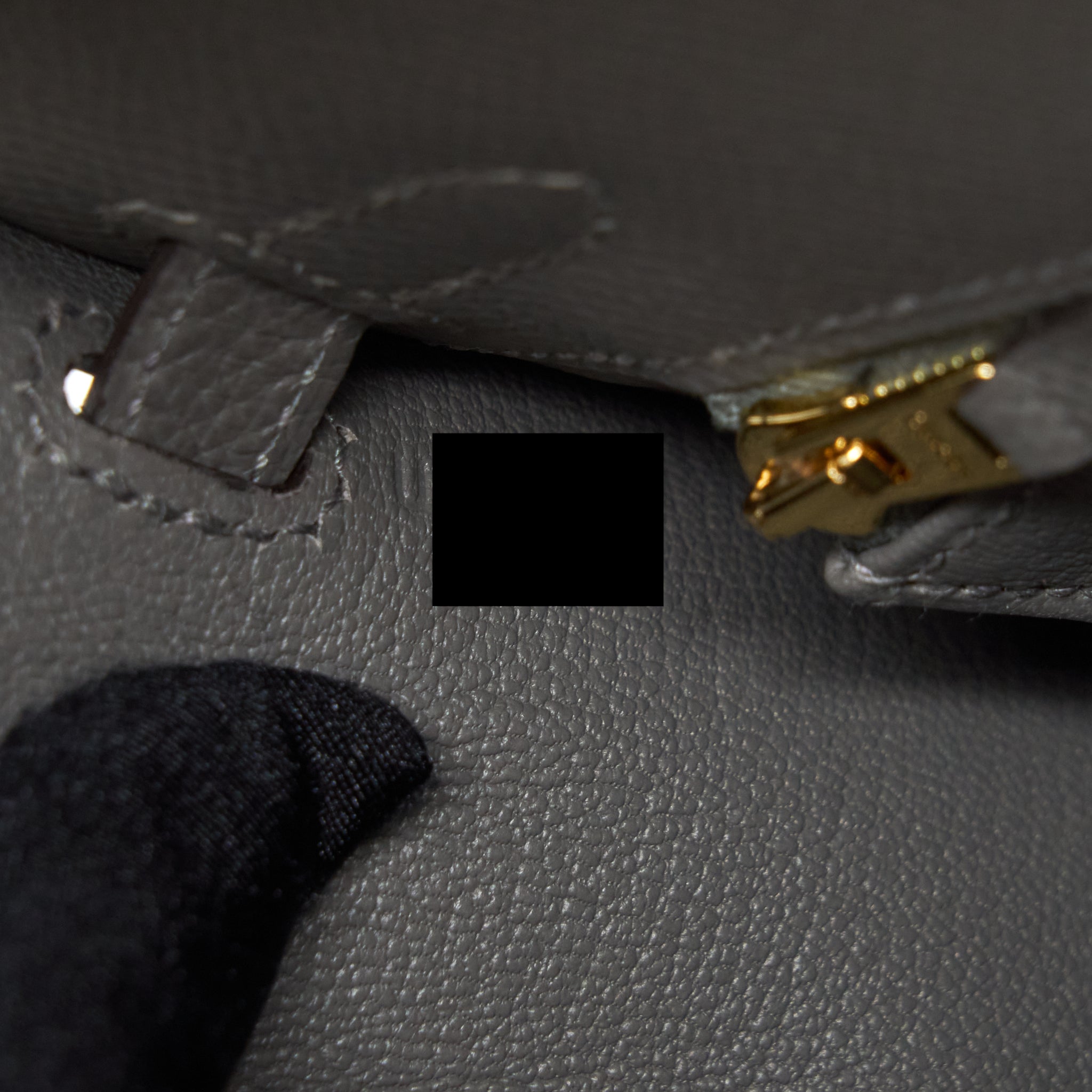 HERMES KELLY 25 SELLIER EPSOM GRIS MEYER GHW STRAMP U