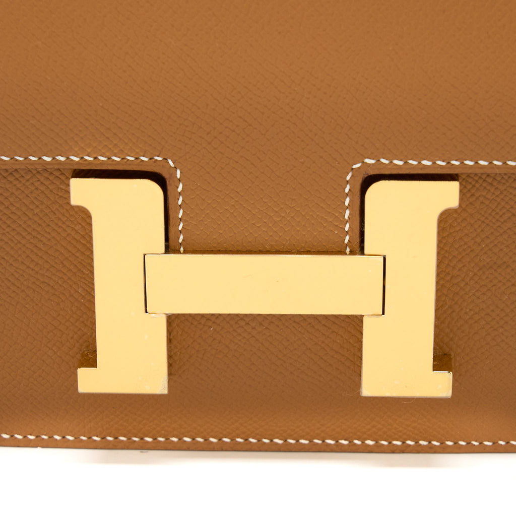 Hermes Constance 24 Epsom Gold GHW (New Version)
