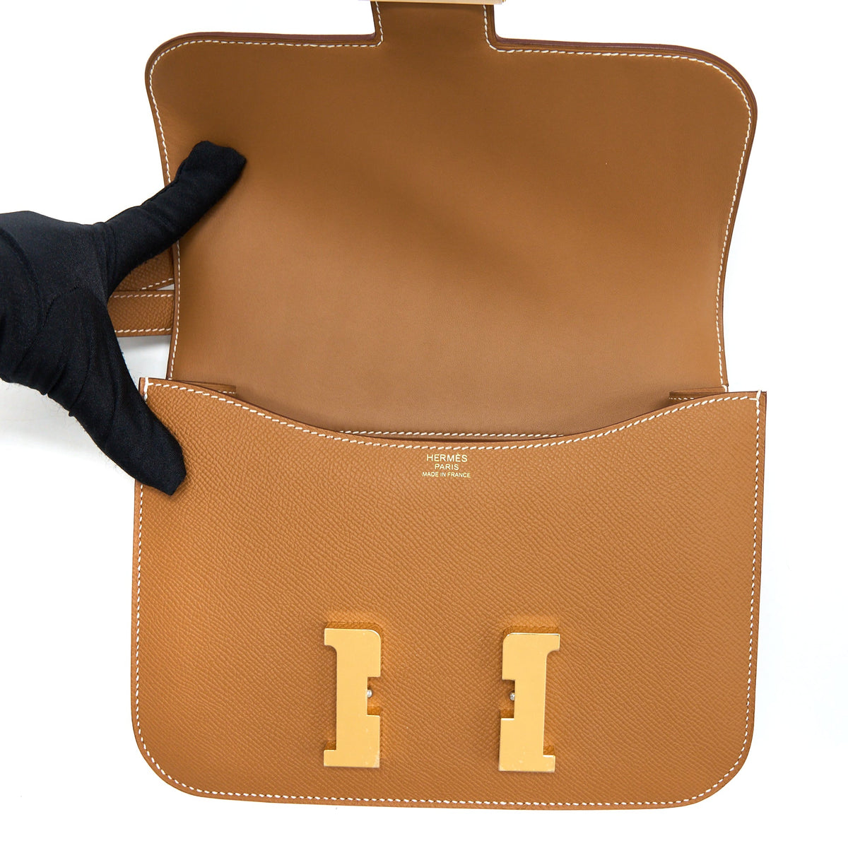 Hermes Constance 24 Epsom Gold GHW (New Version)
