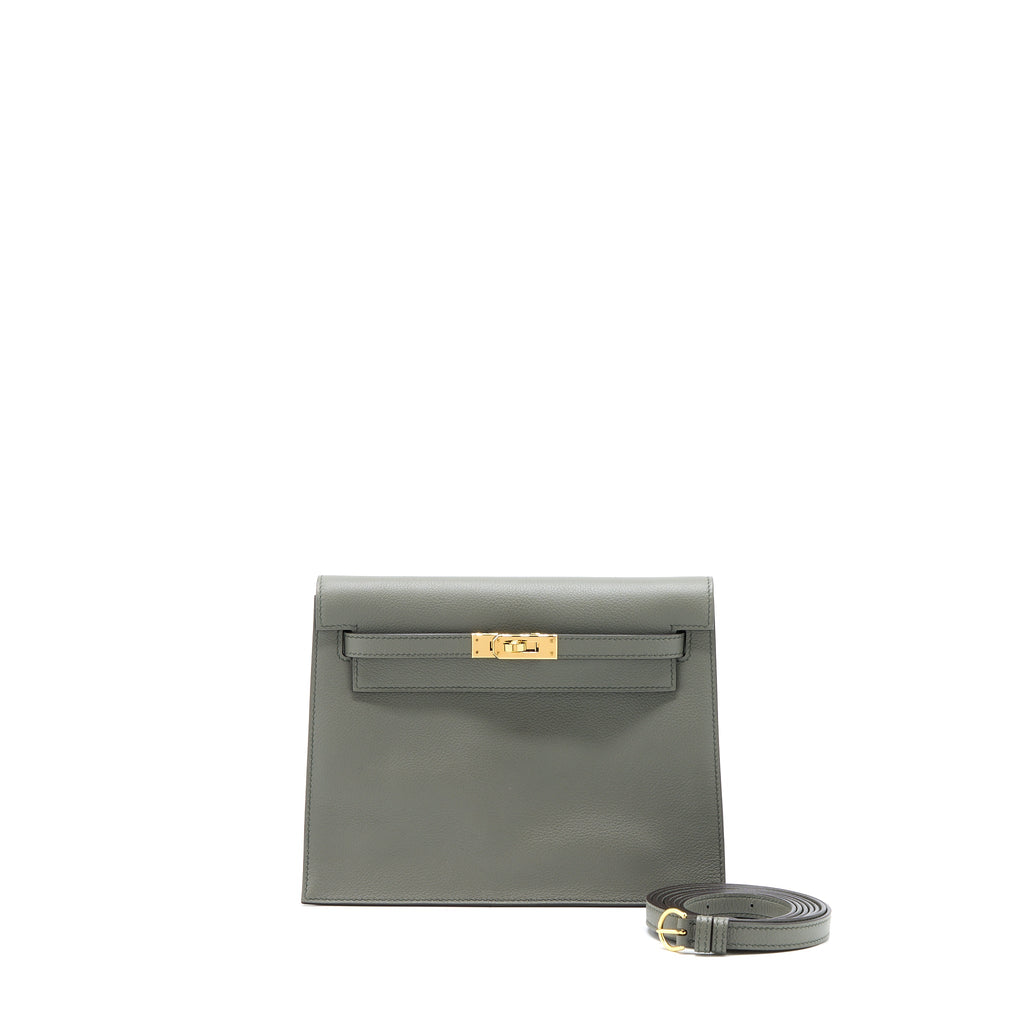 HERMES KELLY DANSE EVERCOLOR 0L GRIS MEYER GHW