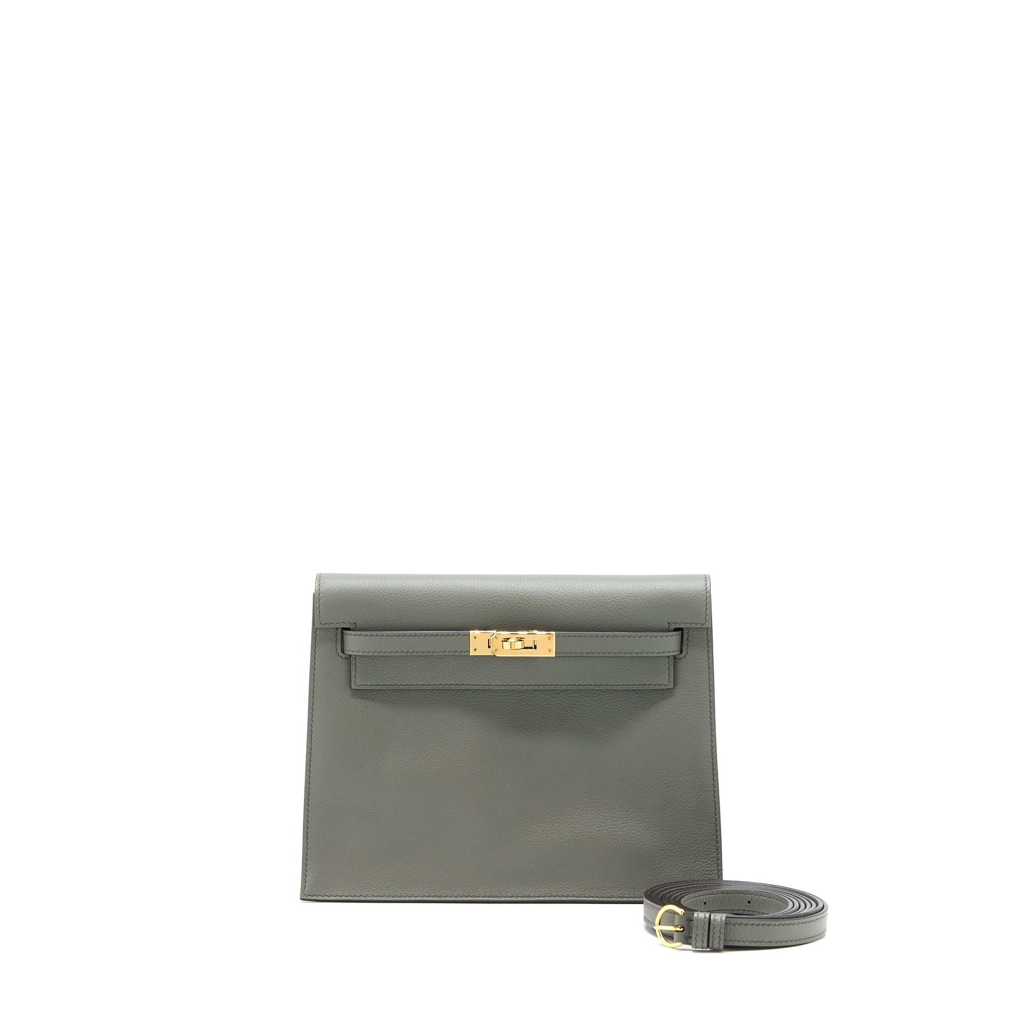 HERMES KELLY DANSE EVERCOLOR 0L GRIS MEYER GHW